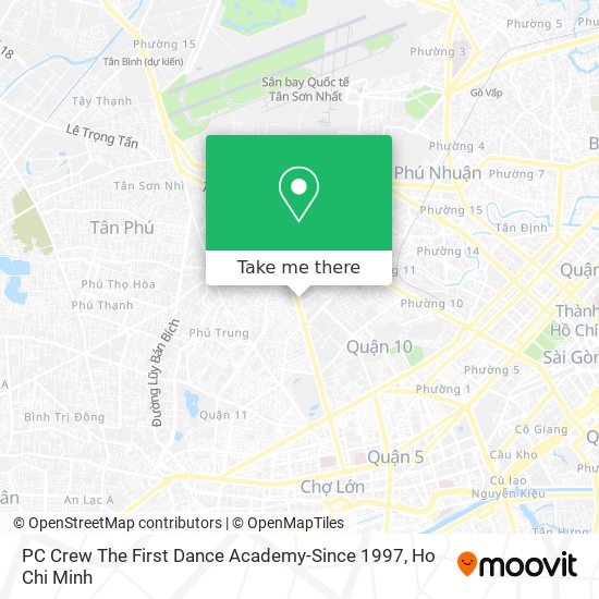 PC Crew The First Dance Academy-Since 1997 map