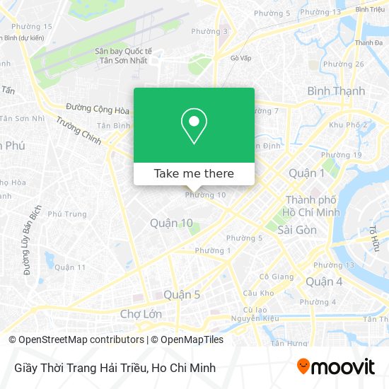 Giầy Thời Trang Hải Triều map