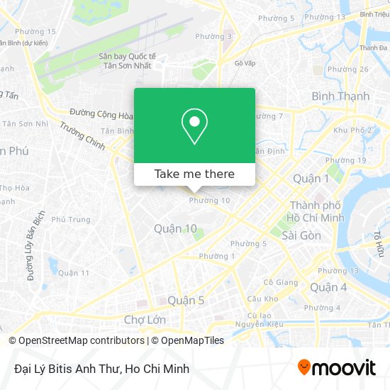 Đại Lý Bitis Anh Thư map