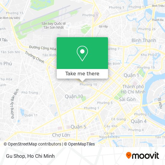 Gu Shop map