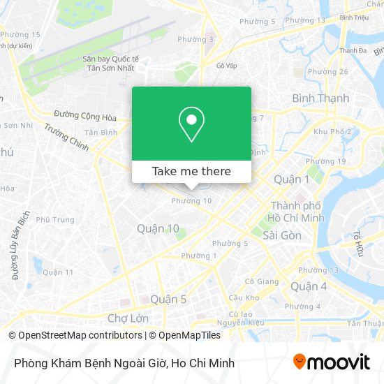 Phòng Khám Bệnh Ngoài Giờ map