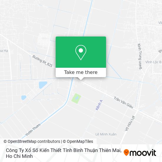 Công Ty Xổ Số Kiến Thiết Tỉnh Bình Thuận Thiên Mai map
