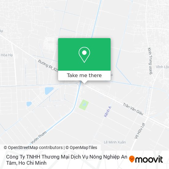 Công Ty TNHH Thương Mại Dịch Vụ Nông Nghiệp An Tâm map