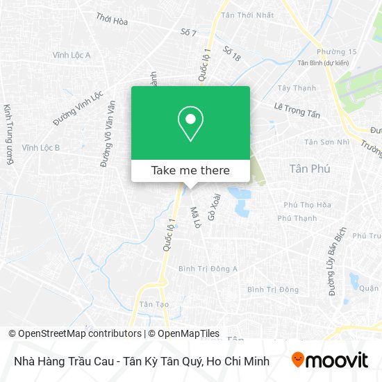 Nhà Hàng Trầu Cau - Tân Kỳ Tân Quý map