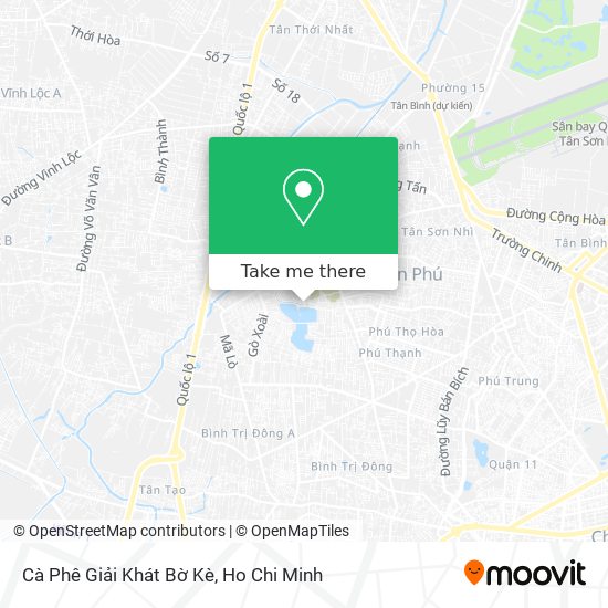 Cà Phê Giải Khát Bờ Kè map