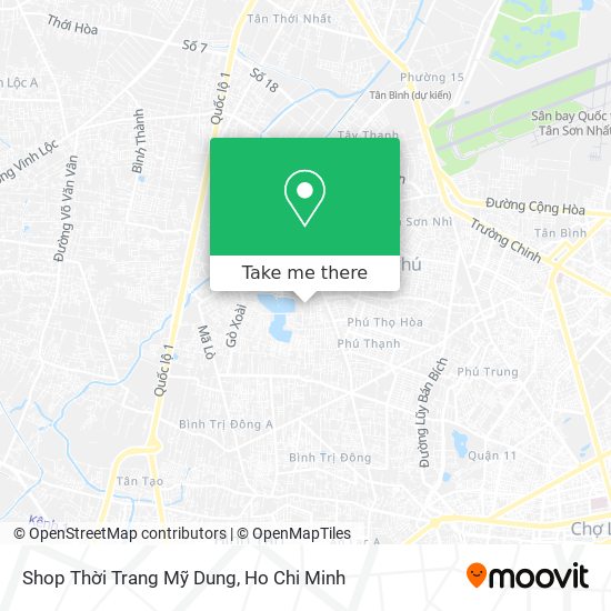 Shop Thời Trang Mỹ Dung map