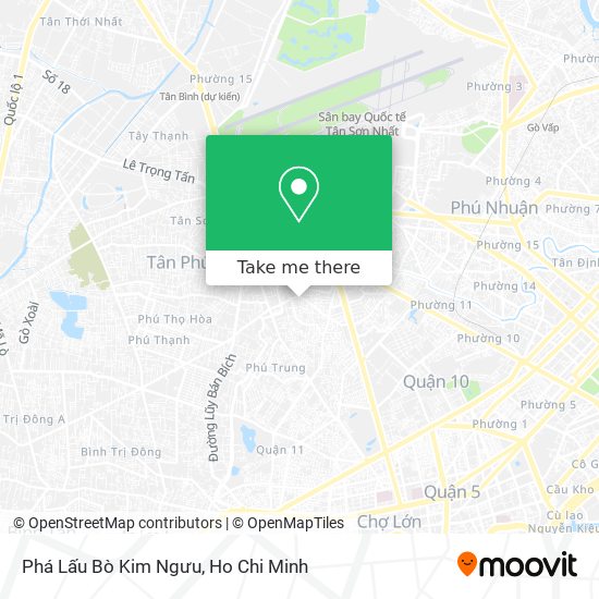 Phá Lấu Bò Kim Ngưu map