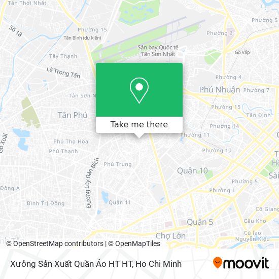 Xưởng Sản Xuất Quần Áo HT HT map