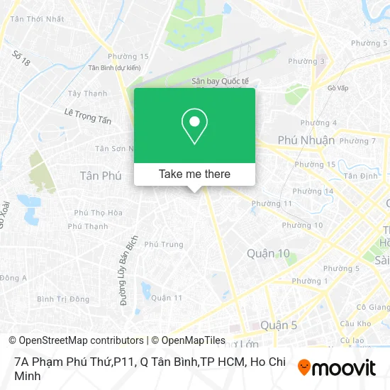 7A Phạm Phú Thứ,P11, Q Tân Bình,TP HCM map