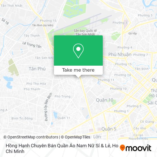 Hồng Hạnh Chuyên Bán Quần Áo Nam Nữ Sỉ & Lẻ map