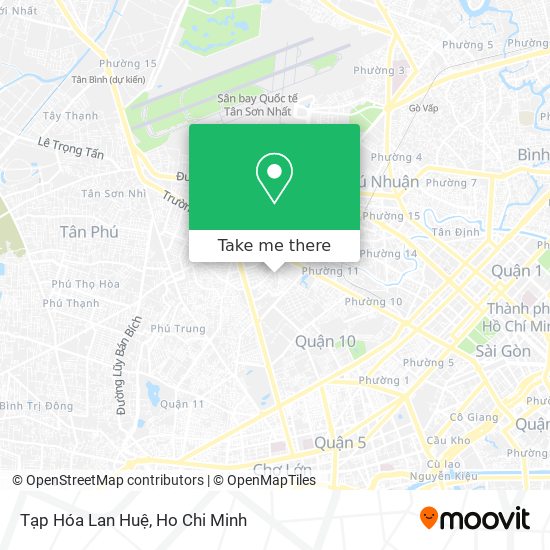 Tạp Hóa Lan Huệ map