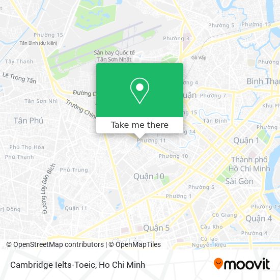 Cambridge Ielts-Toeic map