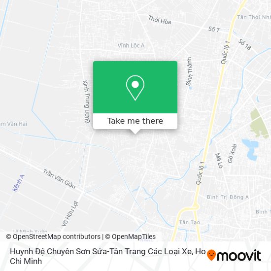 Huynh Đệ Chuyên Sơn Sửa-Tân Trang Các Loại Xe map