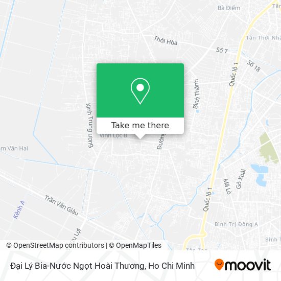 Đại Lý Bia-Nước Ngọt Hoài Thương map