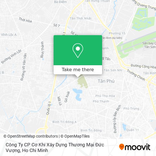 Công Ty CP Cơ Khí Xây Dựng Thương Mại Đức Vượng map