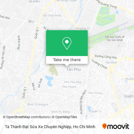 Tá Thành Đạt Sửa Xe Chuyên Nghiệp map