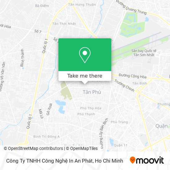 Công Ty TNHH Công Nghệ In An Phát map