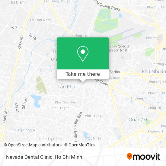 Nevada Dental Clinic map