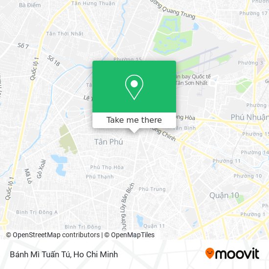 Bánh Mì Tuấn Tú map