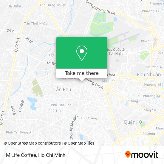 M'Life Coffee map