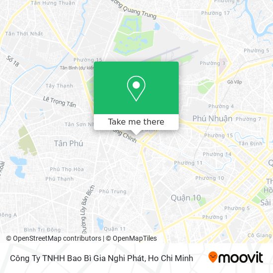 Công Ty TNHH Bao Bì Gia Nghi Phát map