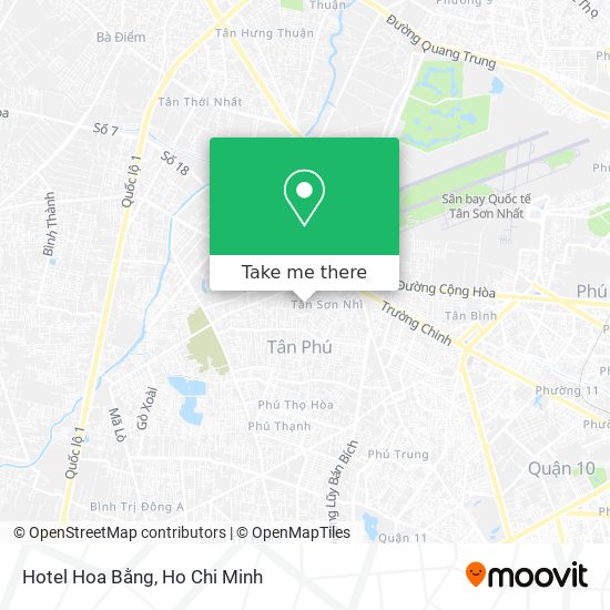 Hotel Hoa Bằng map