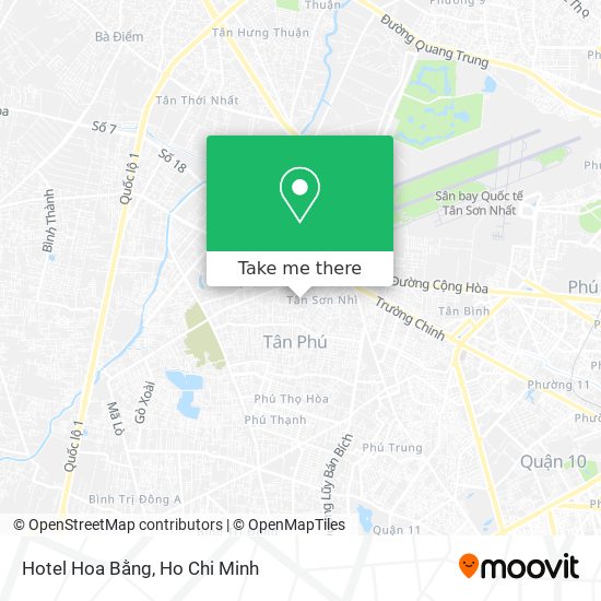 Hotel Hoa Bằng map
