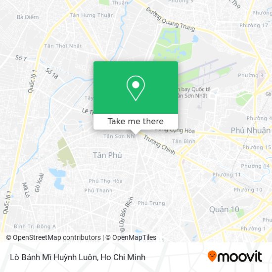 Lò Bánh Mì Huỳnh Luôn map