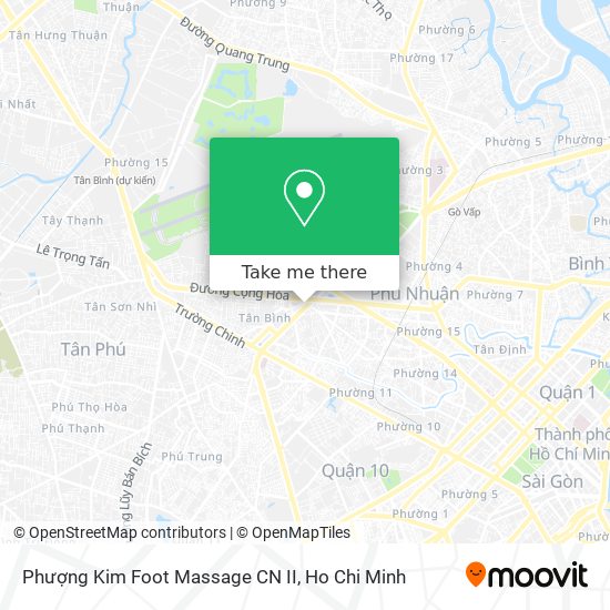 Phượng Kim Foot Massage CN II map
