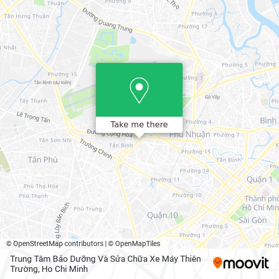 Trung Tâm Bảo Dưỡng Và Sửa Chữa Xe Máy Thiên Trường map