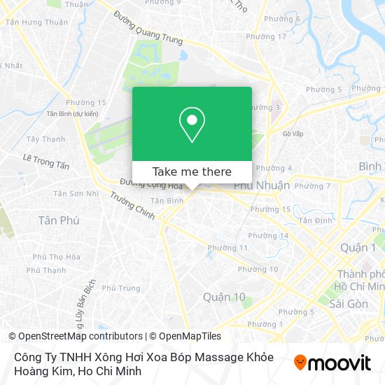 Công Ty TNHH Xông Hơi Xoa Bóp Massage Khỏe Hoàng Kim map