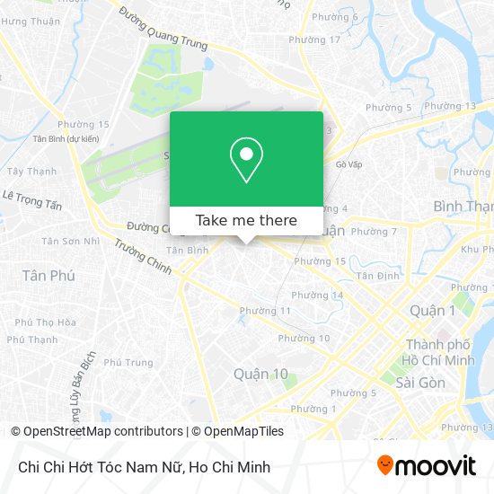 Chi Chi Hớt Tóc Nam Nữ map