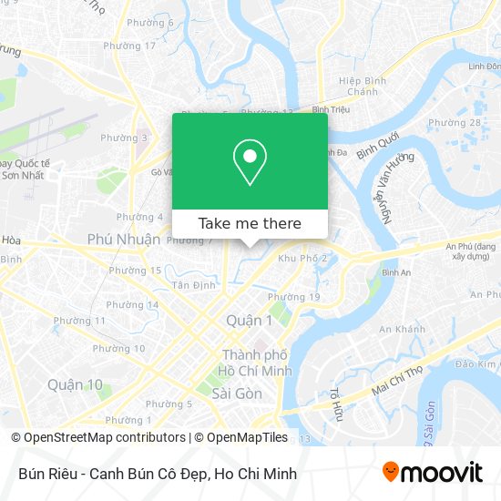 Bún Riêu - Canh Bún Cô Đẹp map