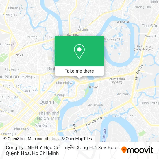 Công Ty TNHH Y Học Cổ Truyền Xông Hơi Xoa Bóp Quỳnh Hoa map