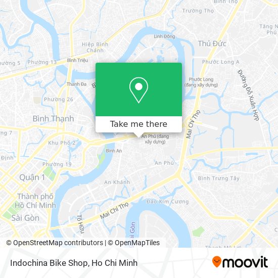 Indochina Bike Shop map