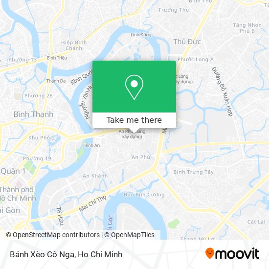 Bánh Xèo Cô Nga map