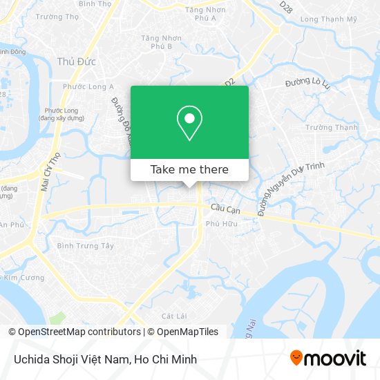 Uchida Shoji Việt Nam map