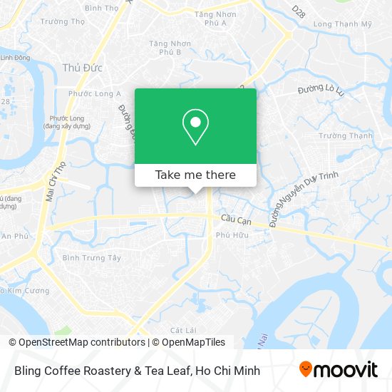 Bling Coffee Roastery & Tea Leaf map