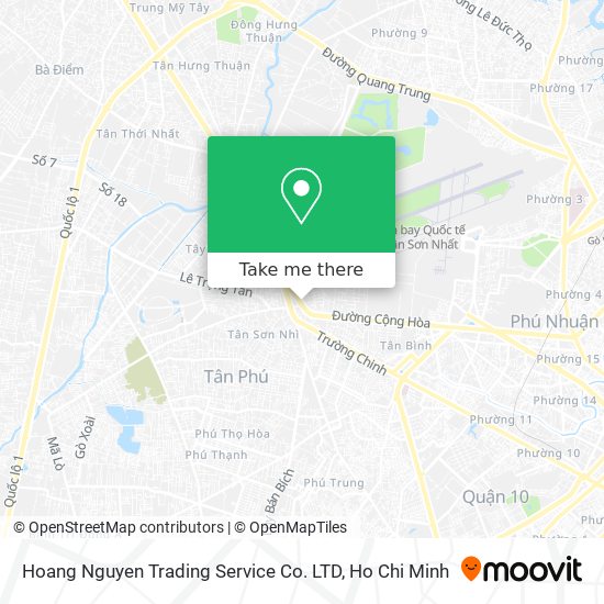 Hoang Nguyen Trading Service Co. LTD map