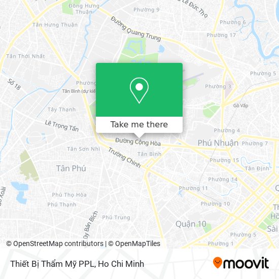 Thiết Bị Thẩm Mỹ PPL map