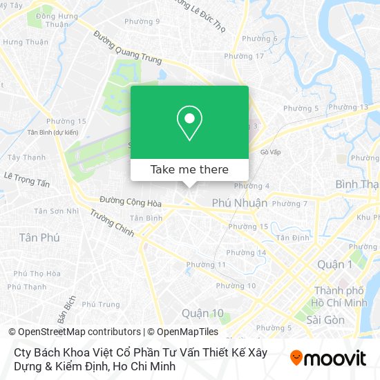 Cty Bách Khoa Việt Cổ Phần Tư Vấn Thiết Kế Xây Dựng & Kiểm Định map