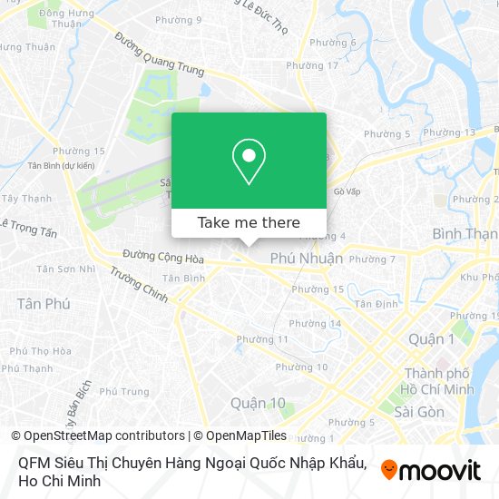 QFM Siêu Thị Chuyên Hàng Ngoại Quốc Nhập Khẩu map