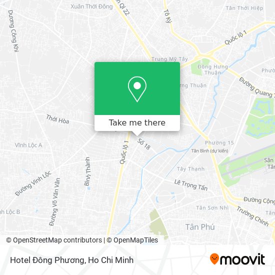 Hotel Đông Phương map