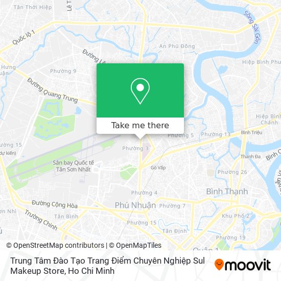 Trung Tâm Đào Tạo Trang Điểm Chuyên Nghiệp Sul Makeup Store map