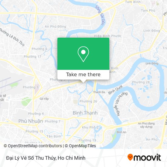 Đại Lý Vé Số Thu Thủy map