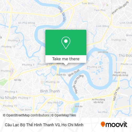 Câu Lạc Bộ Thể Hình Thanh Vũ map