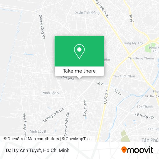 Đại Lý Ánh Tuyết map