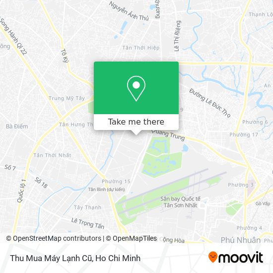 Thu Mua Máy Lạnh Cũ map