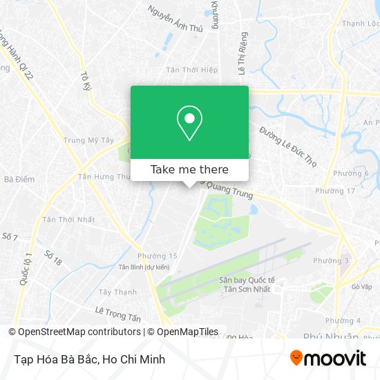 Tạp Hóa Bà Bắc map