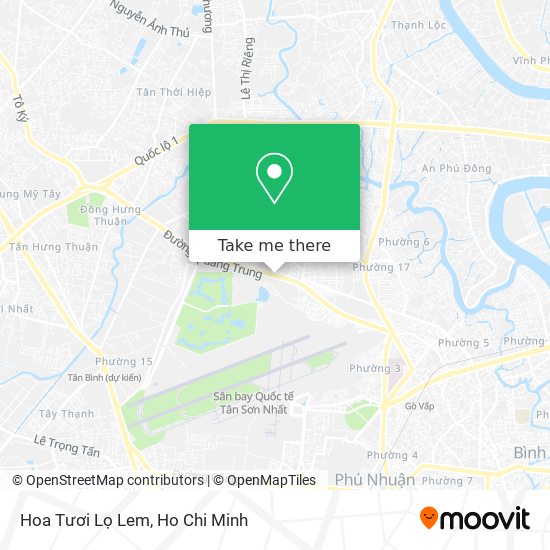 Hoa Tươi Lọ Lem map